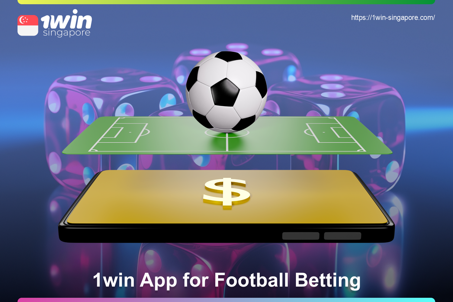 The 1win Singapore app brings together many betting options for soccer matches