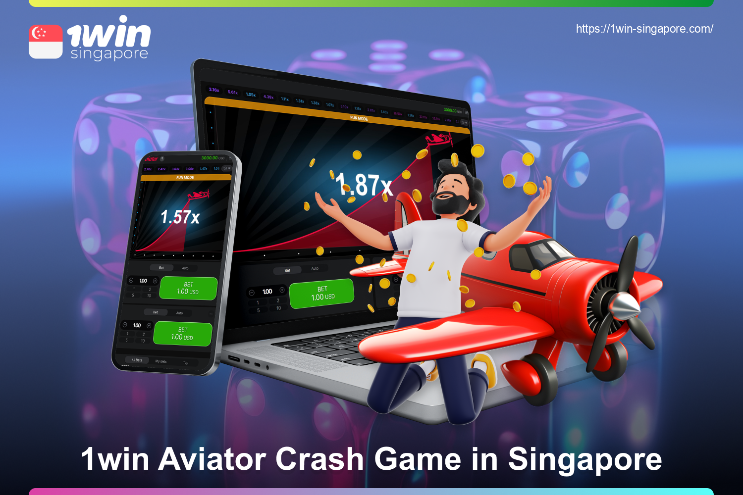 Aviator is one of the most popular games played by thousands of users around the world, including Singapore