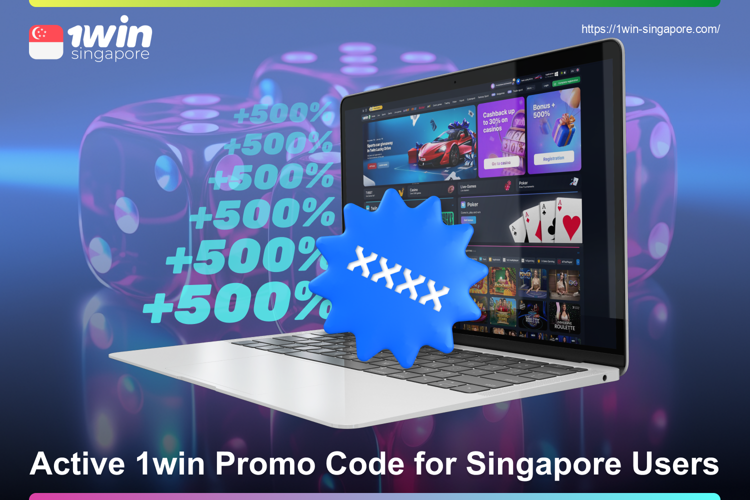 1win has released an exclusive promo code to improve Singaporeans' start in gambling